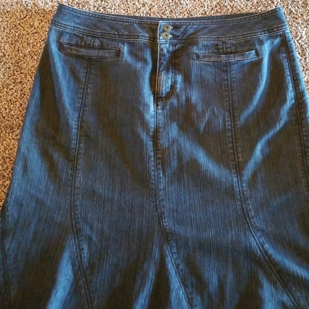 Jean skirt